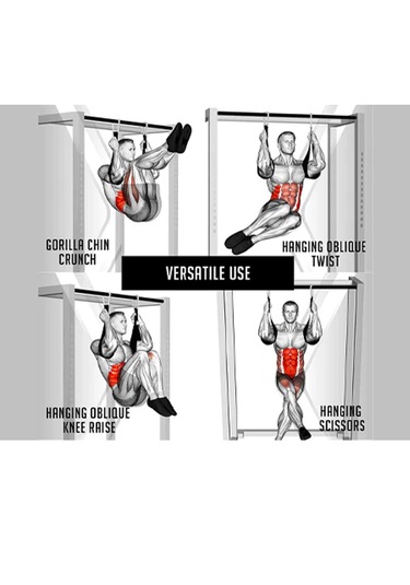 Cwa-2312 Ab Straps Barfiks Kol Aparatı Tutacaklı