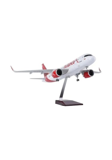 1/80 Ölçek Airbus A320 Neo Avianca Airlines 47 Cm Model Uçak