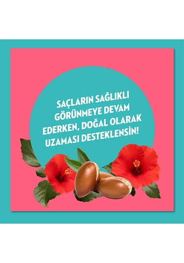 Elidor Argan Yağı & Hibiskus Özlü Şampuan 3 x 400 ML