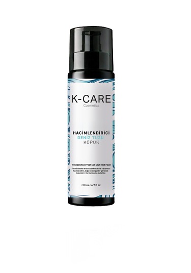 K K-care Cosmetics Hacimlendirici Deniz Tuzu Köpük 200 ML