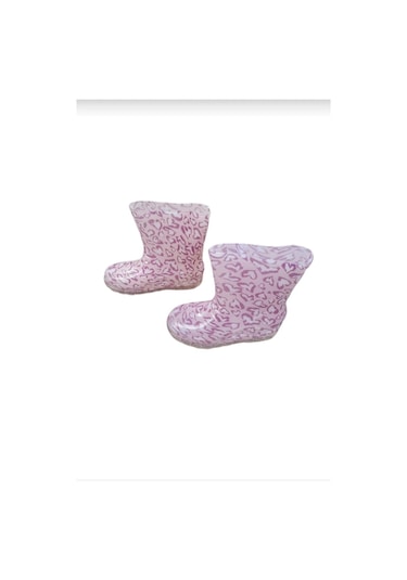 Emek Desenli Çocuk Çizmeleri Astarsiz 2 Pembe