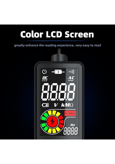 Maiyame Bsıde S1cl Akıllı Multimetre: Otomatik Tanı, Kabloda Kesinti Tespiti, Yüksek Hassasiyetli Elektrik Tamiri Aleti Pil Dahil Değil