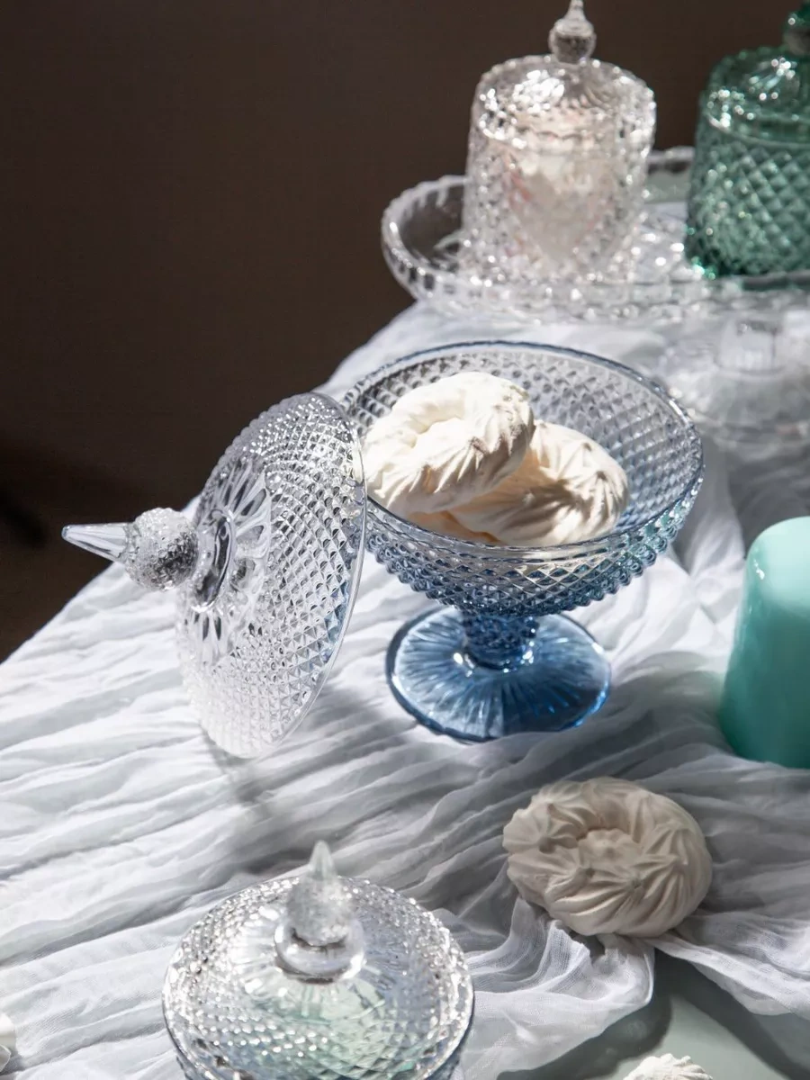 Lefard Dıamant Marka 600 Ml Cam Kavanoz, Kapaklı, Saplı 178969483