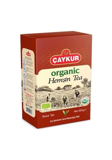 Çaykur Organik Hemşin Çayı (Karton Kutu) 5 x 400 G