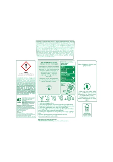 Air Wick Temizliğin Esintisi Elektrikli Oda Kokusu 20 ML + Cihaz