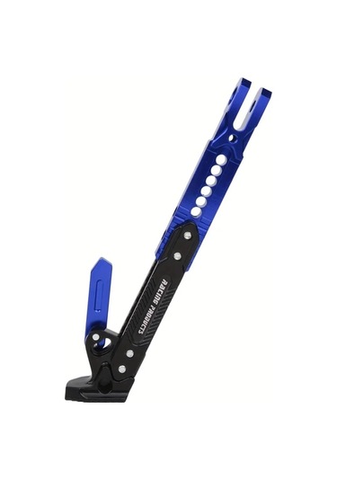 Xuweiwei Universal Motorcycle Kickstand Blue Ayarlanabilir Alaşım Motosiklet Yan Sehpası