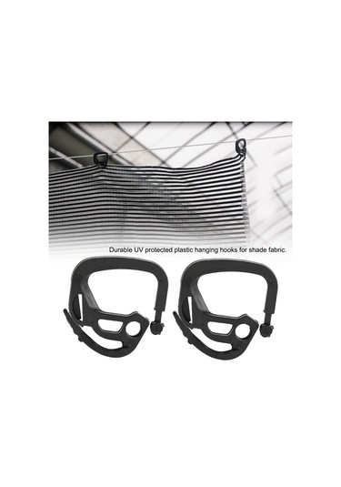 100 Adet Gölgeleme Filesi Askı Kancası Huiliang