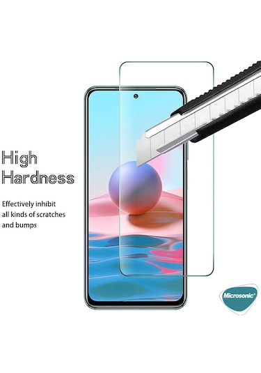 Microsonic Samsung Galaxy Uyumlu S25 Edge Tempered Glass Cam Ekran Koruyucu