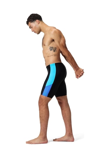 Speedo Dive Splice Jam-mer Erkek Yüzücü Mayosu Siyah Siyah