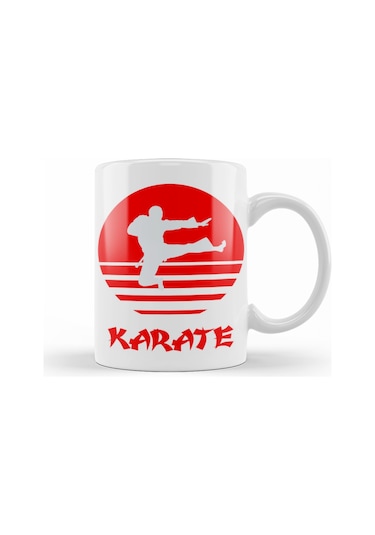 Karate Kupa Bardak Porselen 2 Karışık