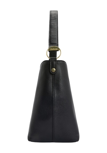 Barbour Cedar Deri Bucket Çanta Bk11 Black Siyah