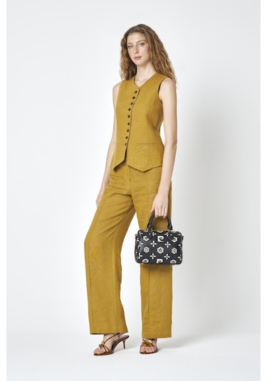 Pierre Cardin 05pc25y10509 Kadın Omuz & Kol Çantası Lacivert Büyük Monogram