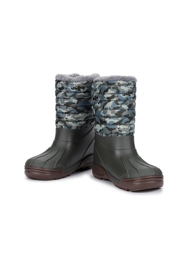 Igor W10210-042 Topo Ski Camo Çocuk Günlük Bot Haki