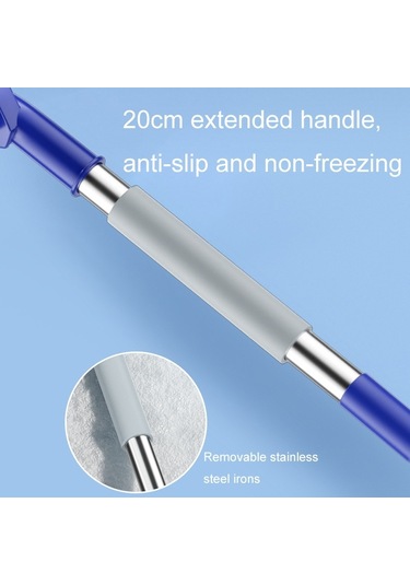 Sones Araba Fırçalı Kar Temizleme Aparatı Mavi