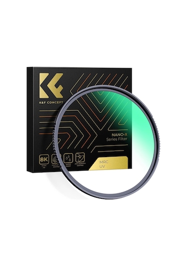 K&f Concept 112mm Nano-x Mc-uv 28 Çok Katmanlı Kaplamaya Sahip Koruma Filtresi 8k Ultra Hd