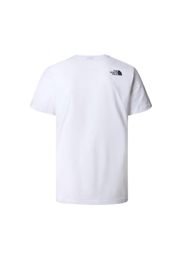 The North Face Erkek Kısa Kollu Never Stop Explorıng Tişört Nf0a87nsfn41 Beyaz