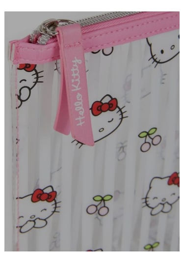 Sanrio Kawai Hello Kitty Şeffaf Makyaj Çantası Pouch