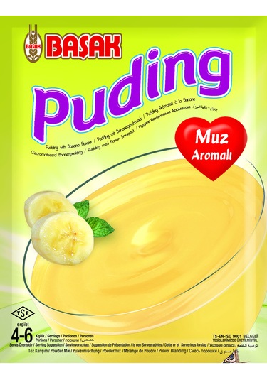 Başak Puding Muzlu 130 Gr. X 3 Adet