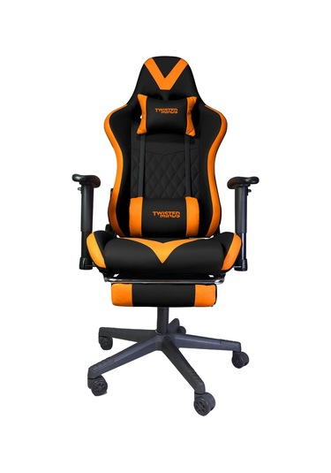 Twisted Minds Comfort E-Spor Oyuncu Koltuğu - Siyah / Turuncu