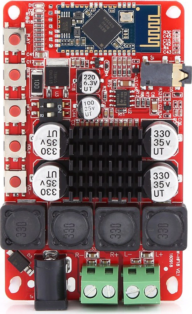 Tenfowee Tda7492 Bluetooth 4.0 Dijital Güçlendirici Kartı, 2x50w Çift Kanal, Mikrofon Desteği, Csr8635, Ne5532 Öncü, 4-8ohm Hoparlör Uyumlu