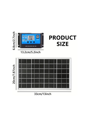 Boatshop1 1 Adet Polikristal Silikon Taşınabilir Güneş Şarj Cihazı Seti Güneş Paneli Aksesuarlar 100a Kontrol Cihazı 18v Dc Port Usb Arayüzü Kamp Yürüyüş Arabalar Tekneler Boatshop1 1 Adet Polikristal Silikon Taşınabilir Güneş Şarj Cihazı Seti Güneş Paneli Aksesuarlar 100a Kontrol Cihazı 18v Dc Port Usb Arayüzü Kamp Yürüyüş Arabalar Tekneler