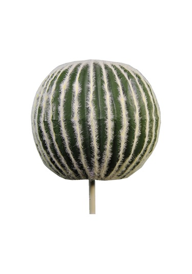 Yapay Barrel Kaktüs 45 Cm Saksısız Yeşil