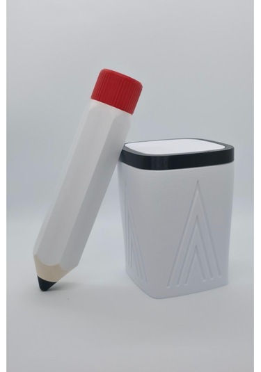 Kalem Kalemlik Hexa Kalemlik Kalem Kutusu 5x5x22cm Altıgen Kalemlik