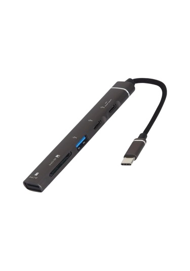 Büro Ev Ofis Cihazları İçin Usbc-5hub Model Connector