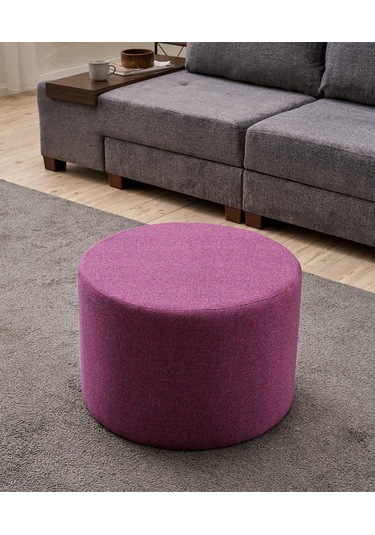 Favora Likya Puf - Lila Lila