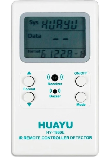 Huayu Hy-t860e Dijital Data Okumalı Kumanda Test Cihazı