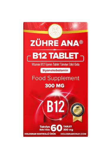 Vitamin B12 3000 Mcg 60 Tablet