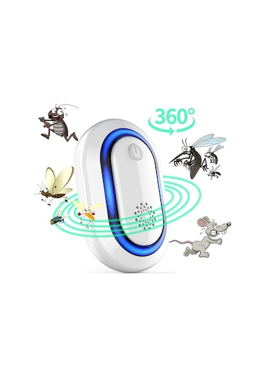 Lichen Ultrasonik Yüksek Güçlü Sivrisinek Kovucu Kemirgen Kovucu
