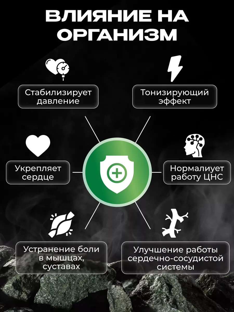 Pravil'nyj Kamen' Yeşil Mermer Kırık Sauna Ve Buhar Odası Taşları 60-90 Mm 10 Kg 180715951