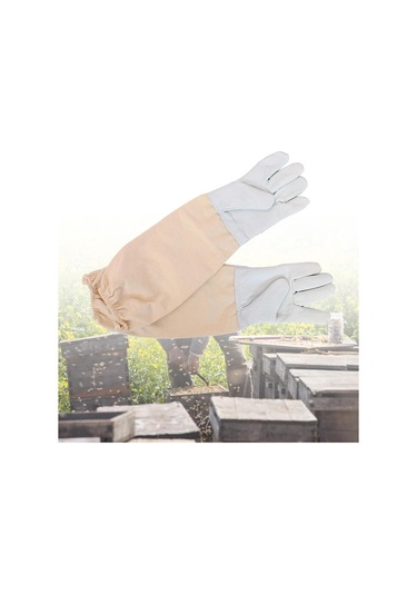 Suntek Arıcılık Eldivenleri Bacalı Arıcı Korumalı Bahçe