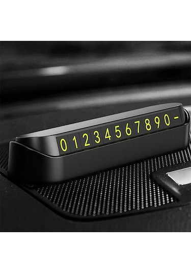 Tüm Araçlara Uyumlu Araç Numaratör Parkmatik Araba Park Tel Oto