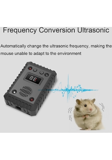 Cbtx SJZ-021 Araba Ultrasonik Araba Motoru Fare Kovucu + Pil