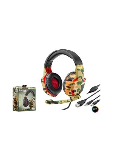 Hadron H26 Mikrofonlu Led Aydınlatmalı Oyuncu Kulaklığı