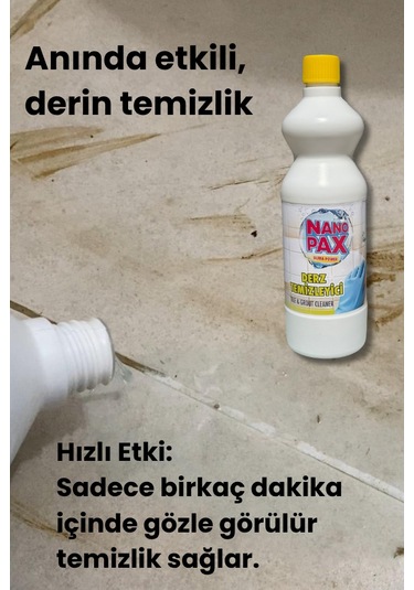 Derz Temizleyici 4 X 1lt 4'lü Set