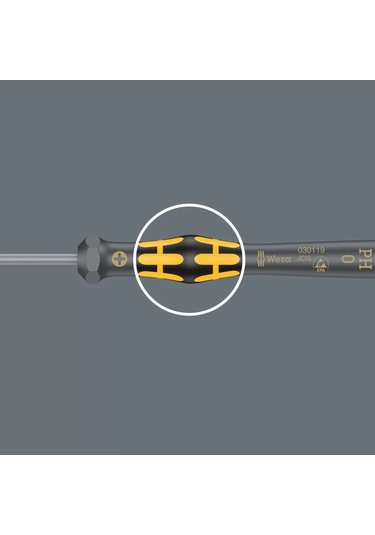 Wera 1578 A Esd Kraftform Micro Düz Tornavida, 0.25 X 1.2 X 40 Mm