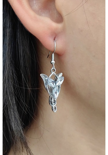 Chavin Gri A-leaf Lord Of The Rings Arwen Evenstar Küpe Eu80 Gri