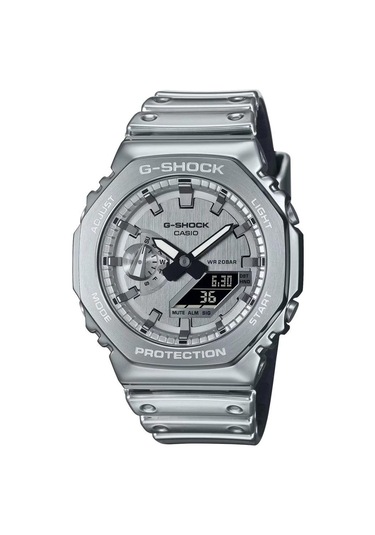 Casio G-shock Gm-2100ym-8adr Gri Renk 20 Atm Su Geçirmez Spor Erkek Kol Saati Siyah