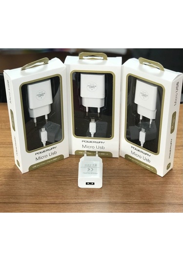 Powerway X-171 2A Duvar Şarj + Micro USB Kablo