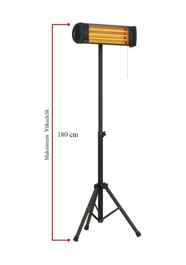 Mirkraft Essby 1800 W Ayaklı Elektrikli Isıtıcı