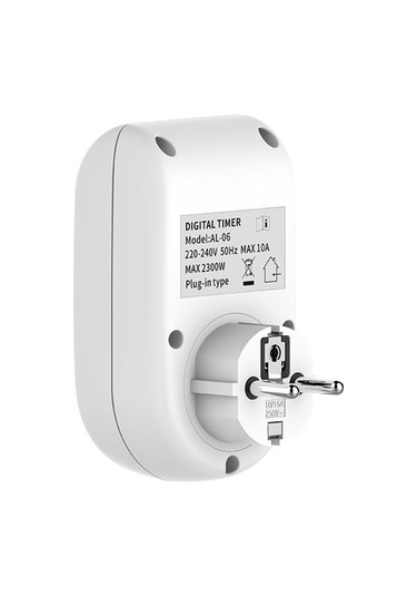 Reedark Avrupa Fişli Çoklu Prizli Zaman Ayarlı Anahtar - 220v 10a Güçlü Ve Pratik