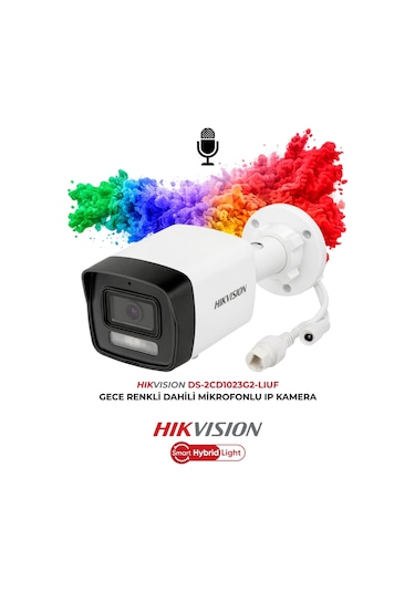 Ds-2cd1023g2-lıuf 2mp 30m Gece Görüşlü Poe Bullet Ip Kamera