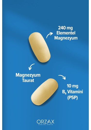 Ocean Extramag Magnezyum Taurat + P5p 60 Tablet