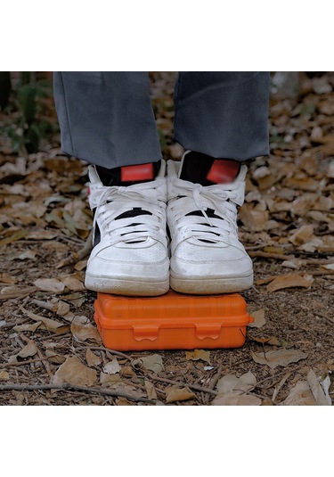 Aubyhe Siyah Dışarıda Kullanım Korumalı Depolama Kutusu - Su Geçirmez Ve Darbeye Dayanıklı, Pp Malzeme, 185x115x60mm