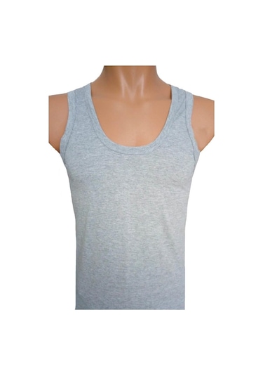 6 Lı Paket Seher Yıldızı Erkek Renkli Penye Atlet