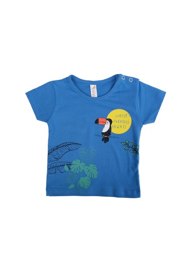 Bebelop Kuş Baskılı T-shirt 001