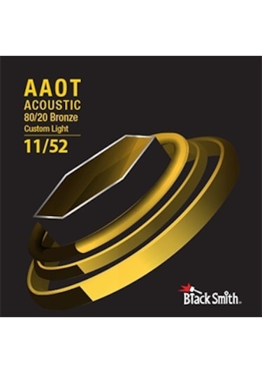 Blacksmith Aabr-1152, Custom Light 11 - 52 Acoustic Tel